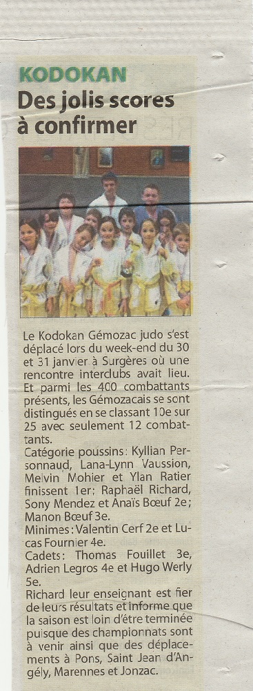 article haute saintonge